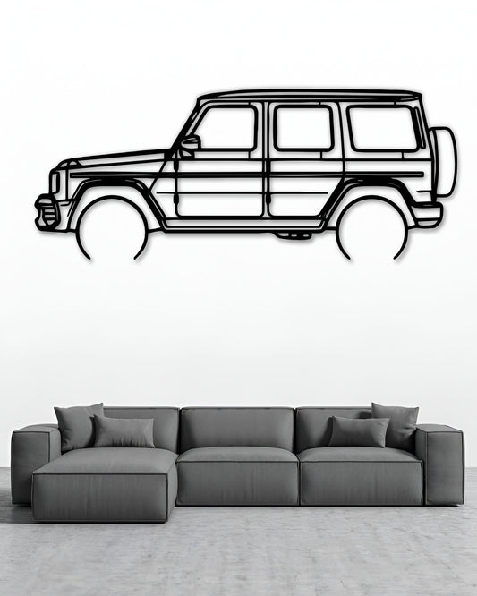 2022 Mercedes-Benz G63 AMG Silhouette Wall Art