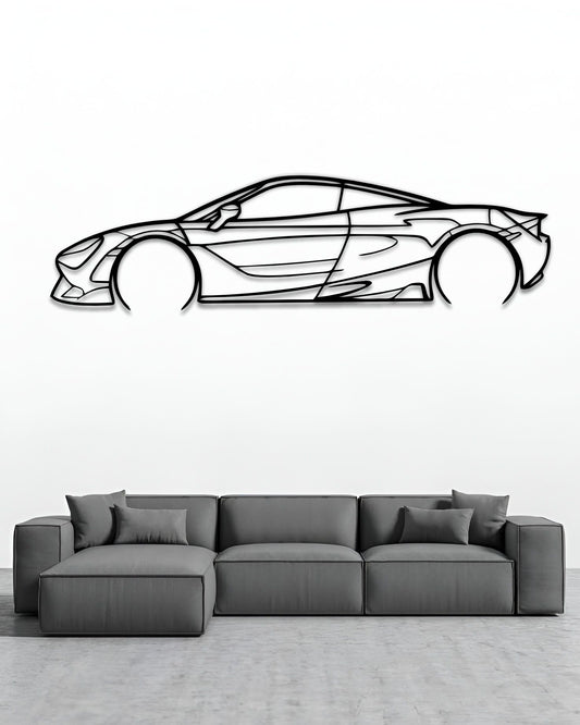 2023 Vorsteiner McLaren 720S Silhouette Wall Art 3