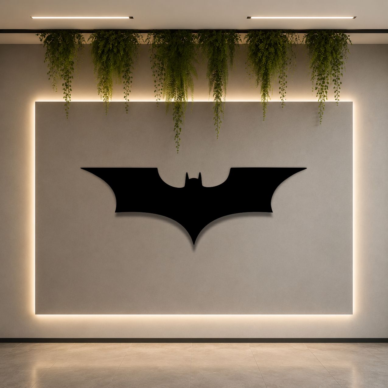 Batman Led Wall Art