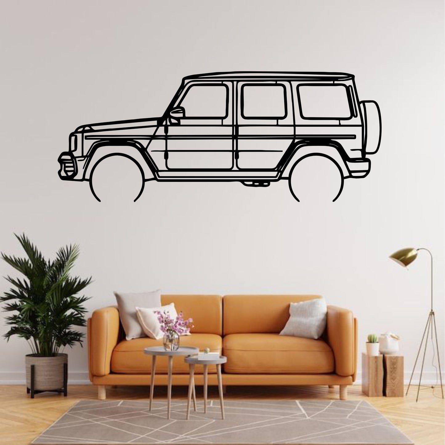 2022 Mercedes-Benz G63 AMG Silhouette Wall Art