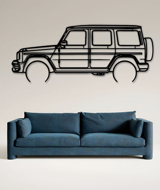 2022 Mercedes-Benz G63 AMG Silhouette Wall Art
