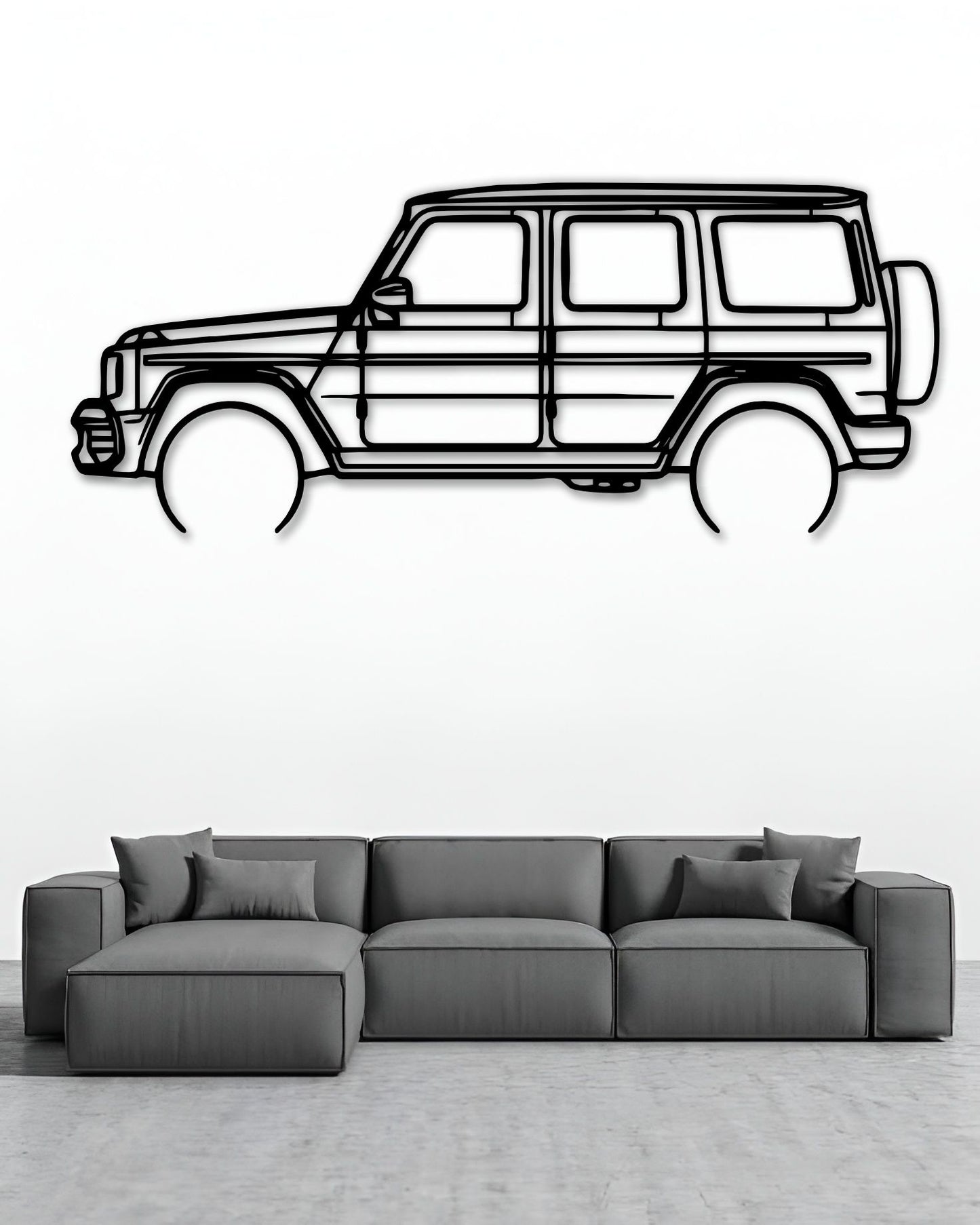 2022 Mercedes-Benz G63 AMG Silhouette Wall Art