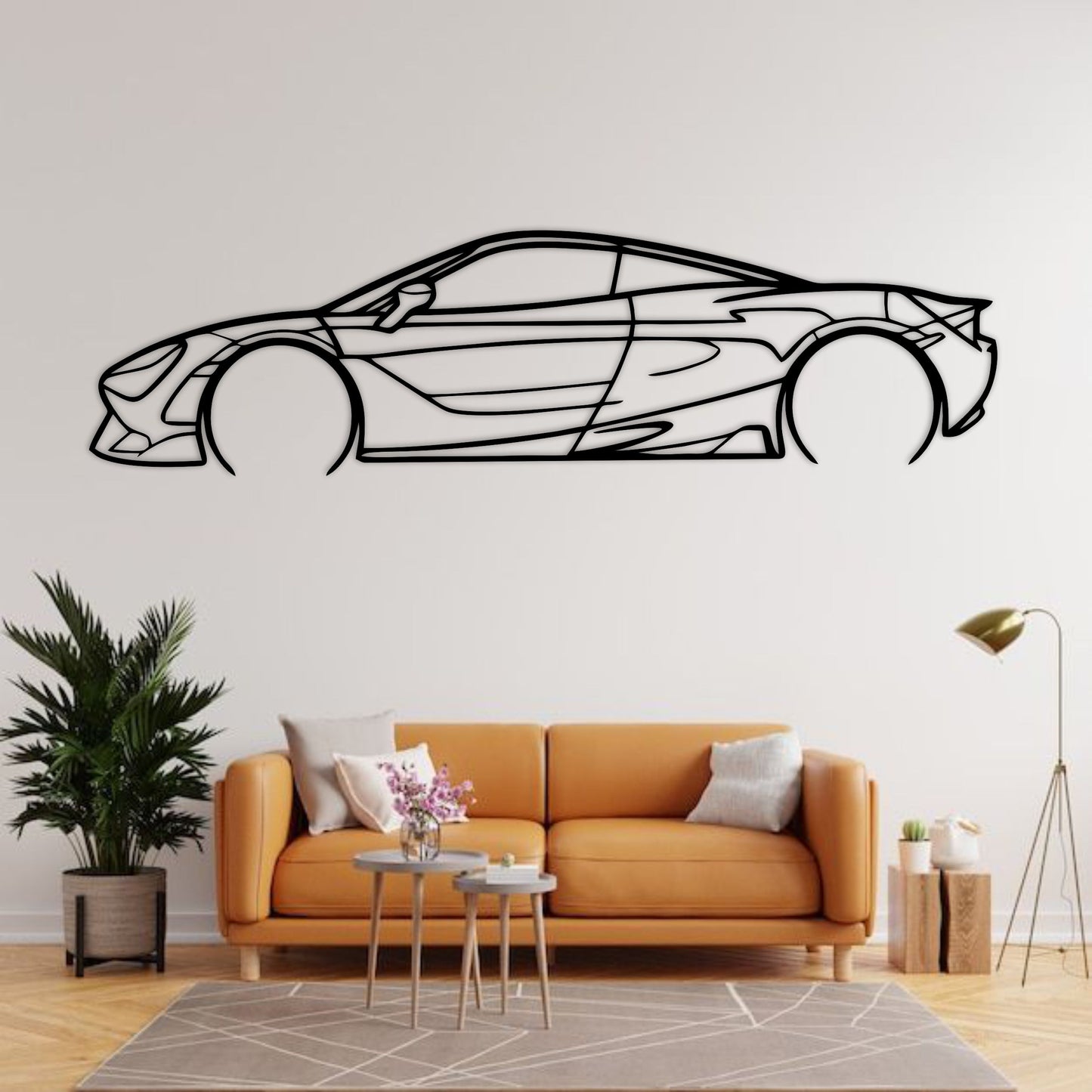 2023 Vorsteiner McLaren 720S Silhouette Wall Art 3