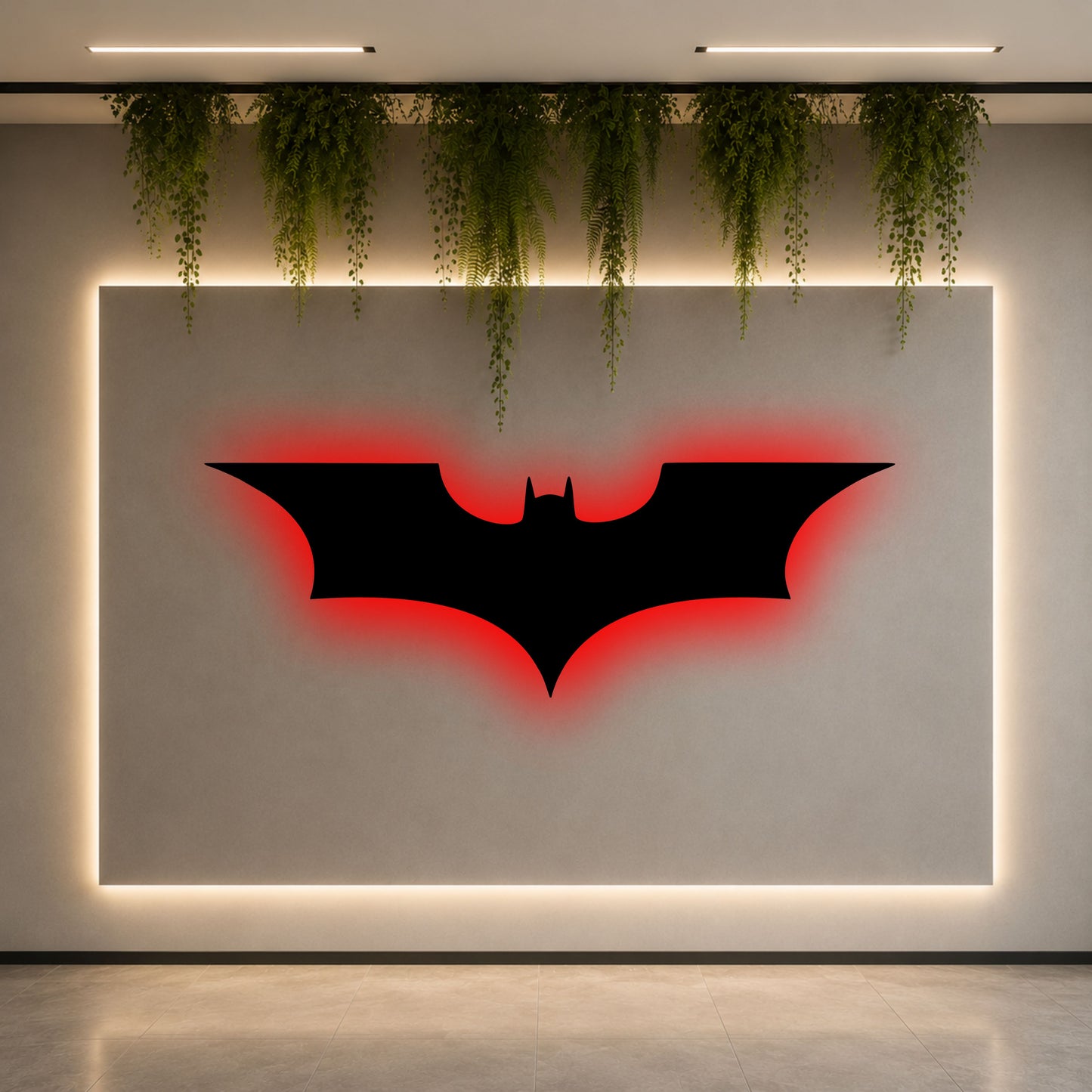 Batman Led Wall Art
