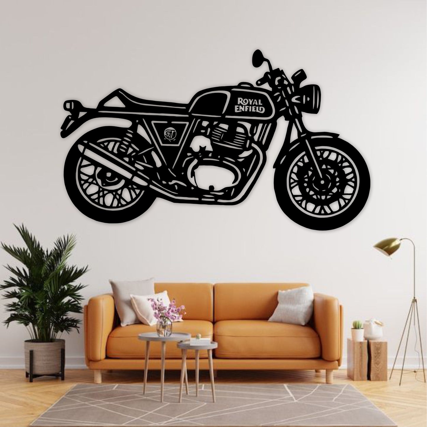 Royal Enfield Continental GT 650 Silhouette Wall Art