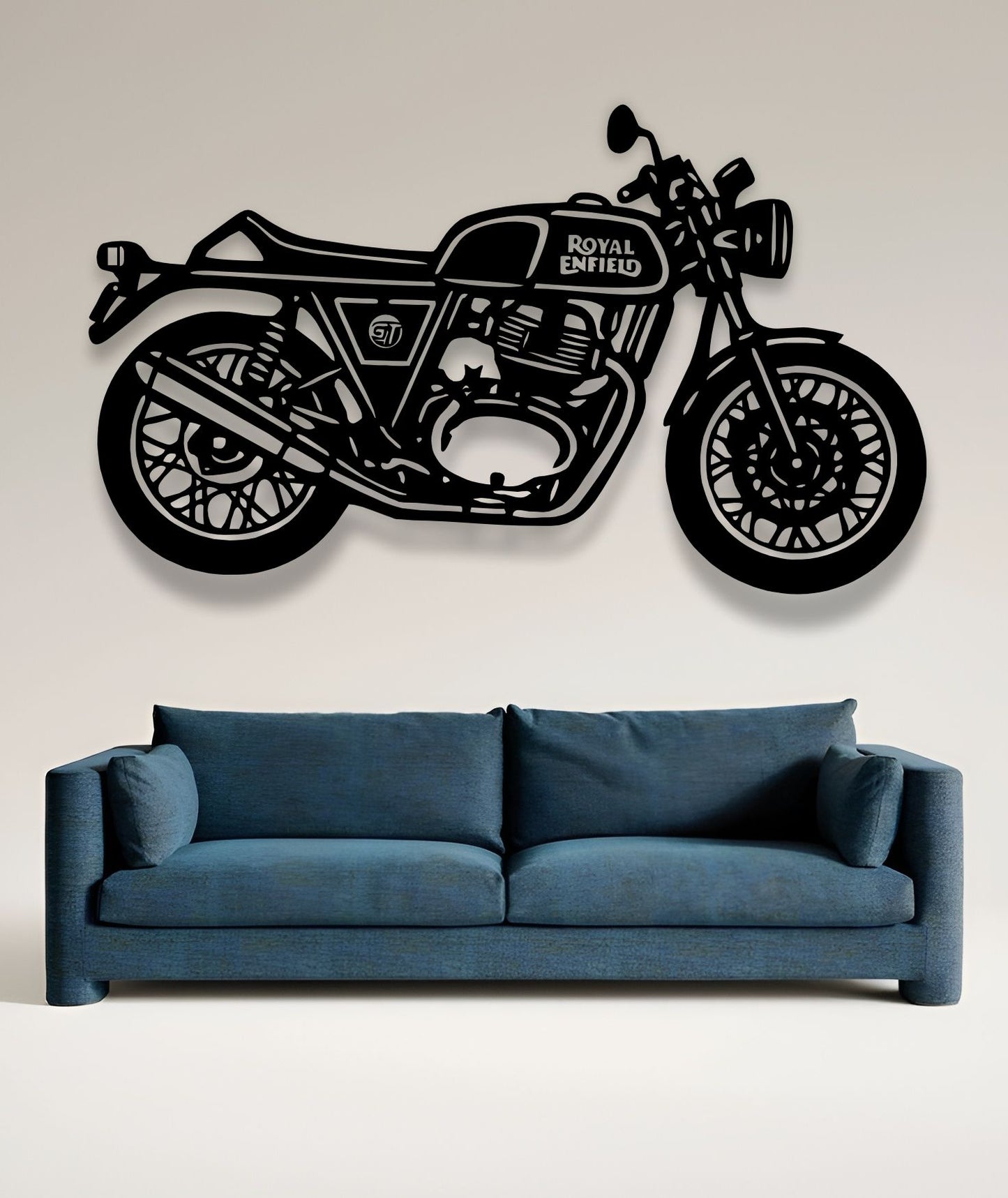 Royal Enfield Continental GT 650 Silhouette Wall Art
