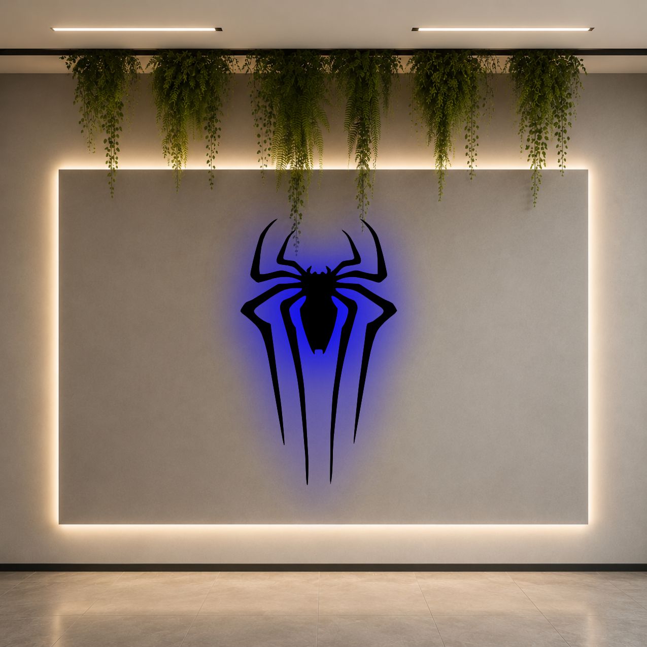 Spider-Man LED Wall Art – LED Wall Decor