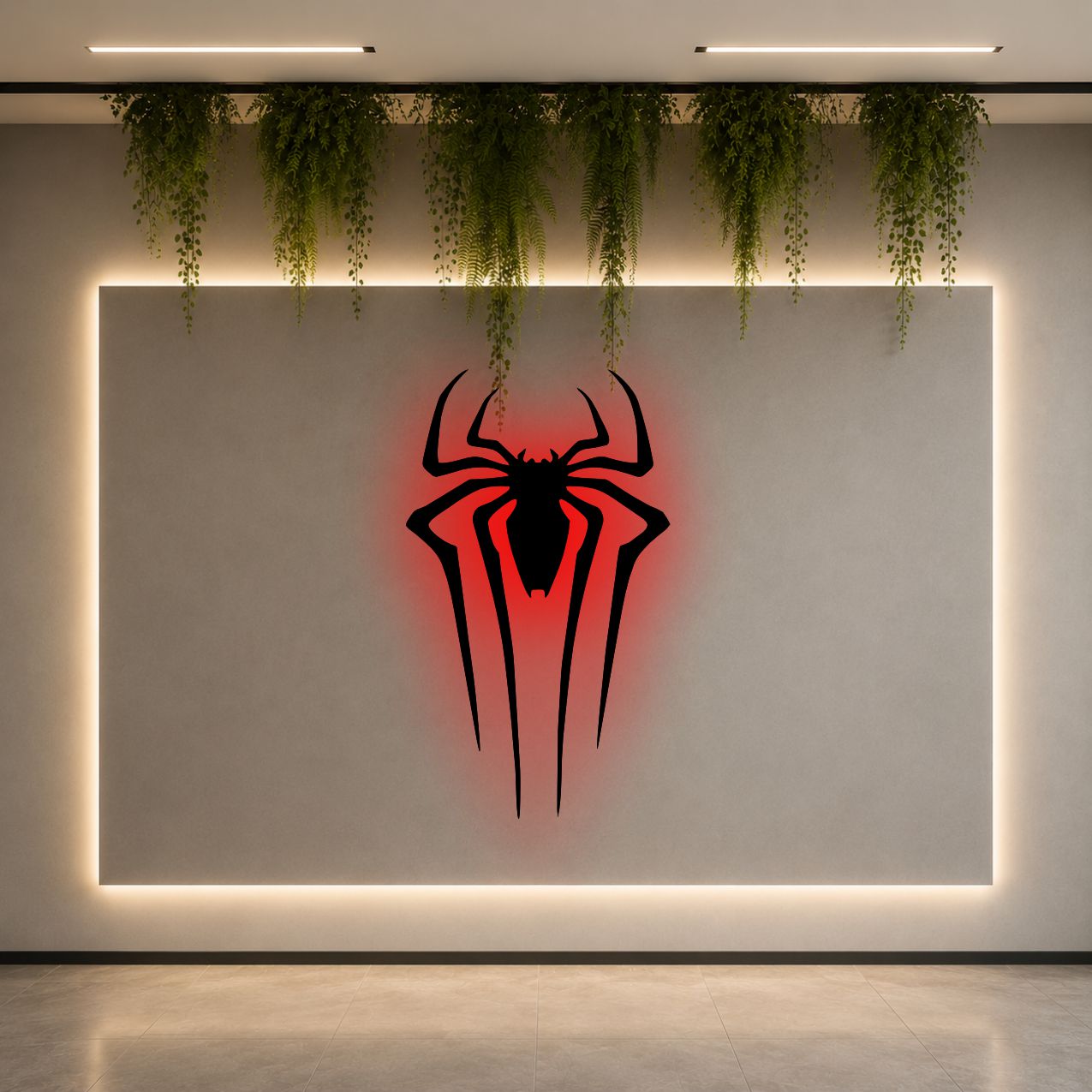Spider-Man LED Wall Art – LED Wall Decor