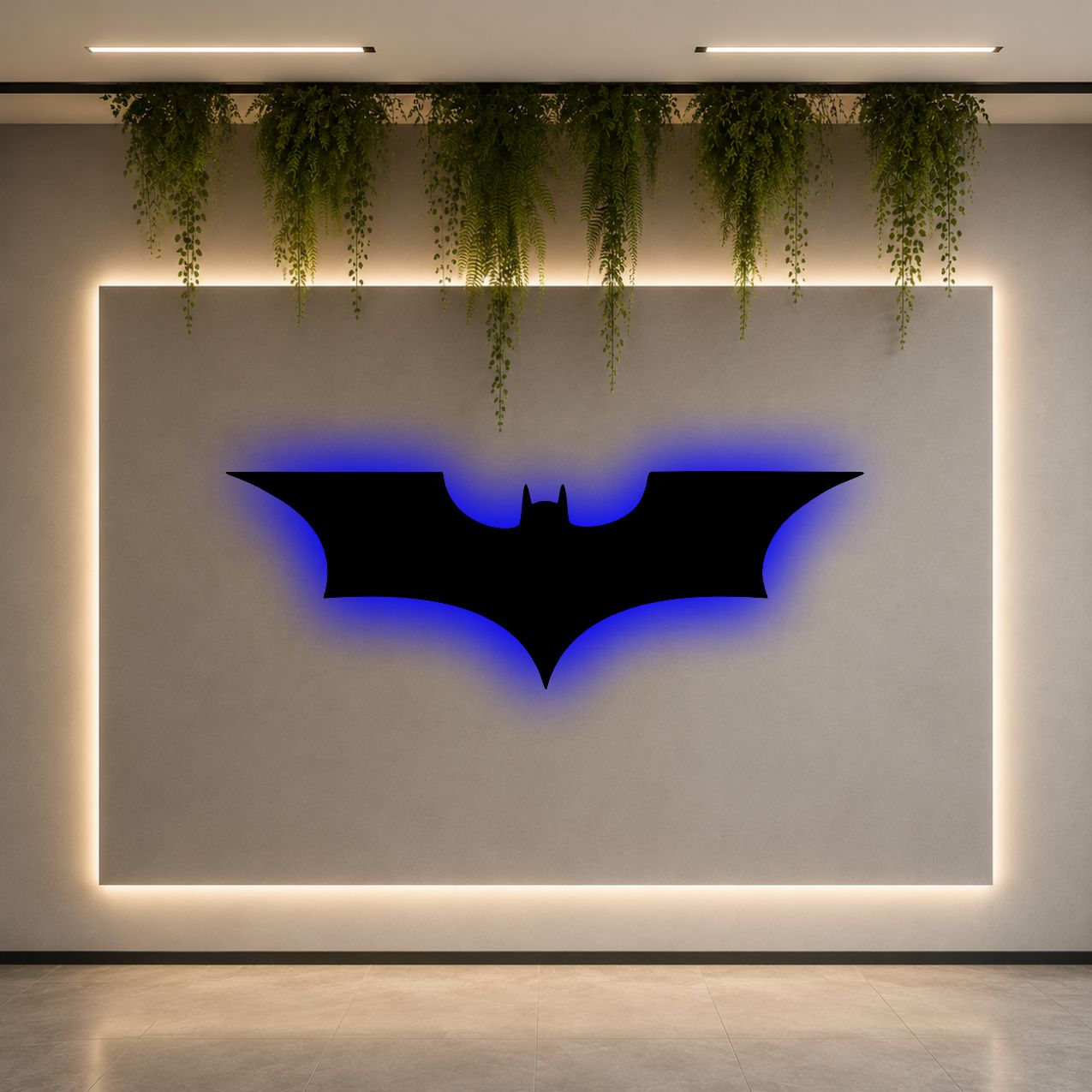 Batman Led Wall Art
