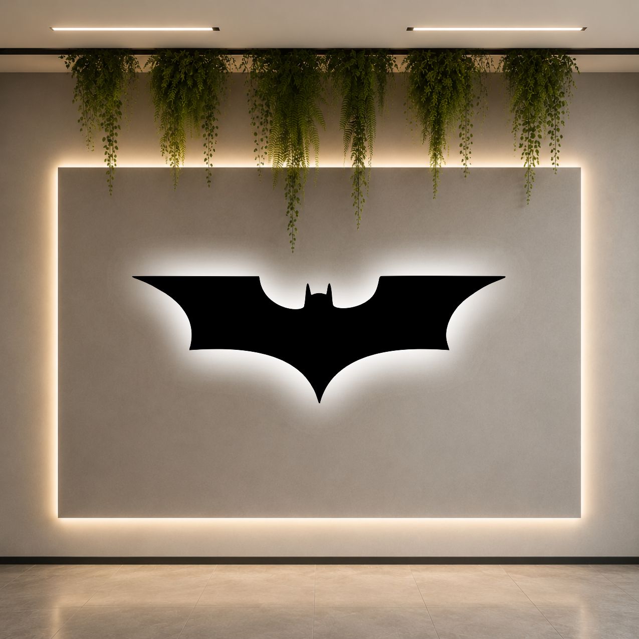 Batman Led Wall Art
